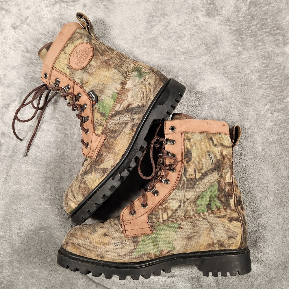 RedHead Hunting Boots Mens 11W RH74158TIM Camo Thinsulate Cordura EUC